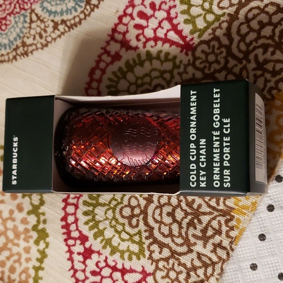 STARBUCKS 2022 cup ornament key chain SOLD OUT - Picture 2 of 6